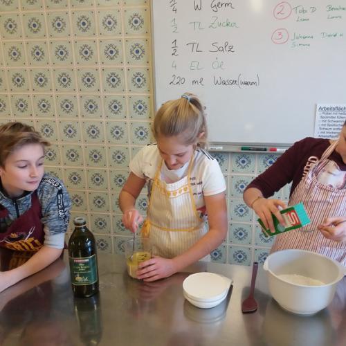 Kochen 1. Klasse