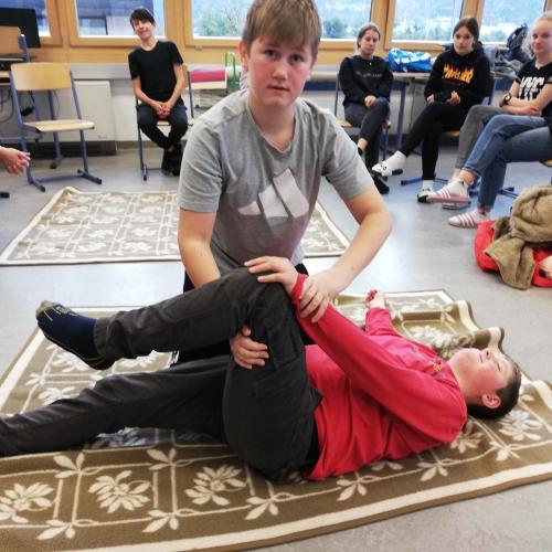Erste-Hilfe-Kurs 4A 2021