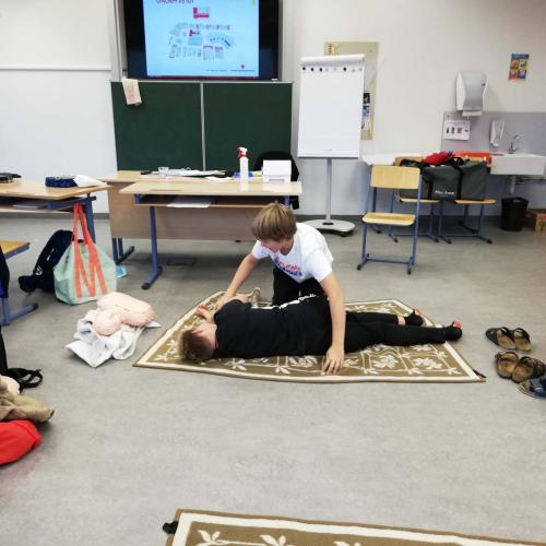 Erste-Hilfe-Kurs 4A 2021