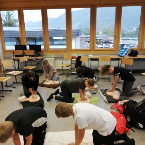 Erste-Hilfe-Kurs 4A 2021