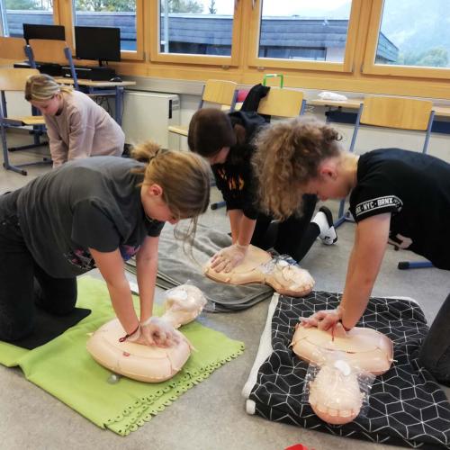 Erste-Hilfe-Kurs 4A 2021
