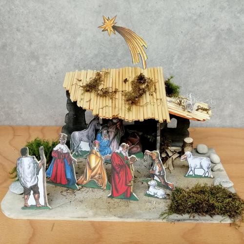 Weihnachtskrippen 2021, 1. Klassen
