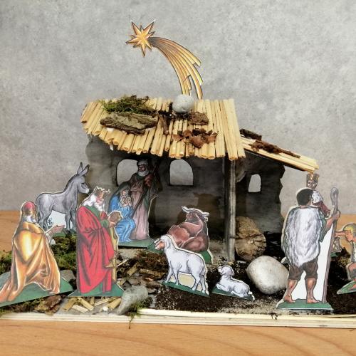 Weihnachtskrippen 2021, 1. Klassen