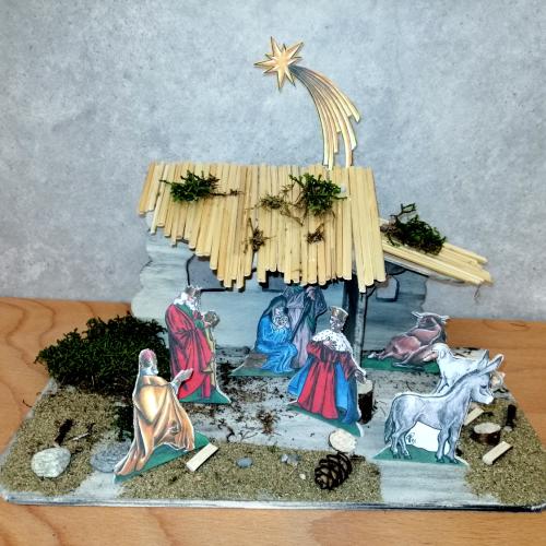 Weihnachtskrippen 2021, 1. Klassen