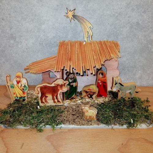 Weihnachtskrippen 2021, 1. Klassen