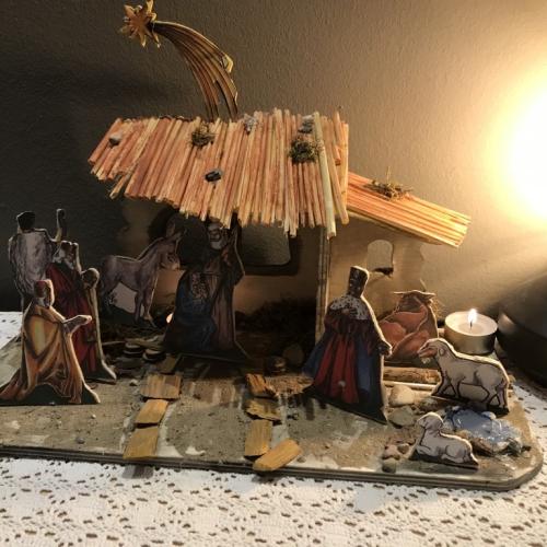 Weihnachtskrippen 2021, 1. Klassen