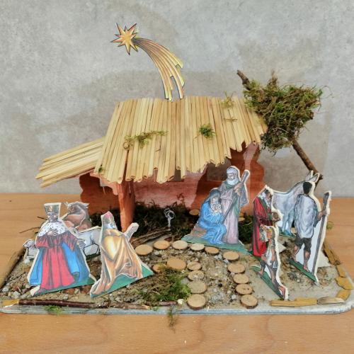 Weihnachtskrippen 2021, 1. Klassen