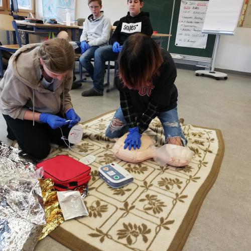 Erste-Hilfe-Kurs 4A 2022