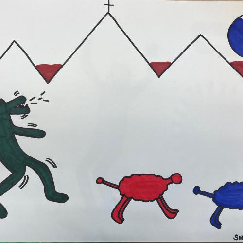 nach Keith Haring