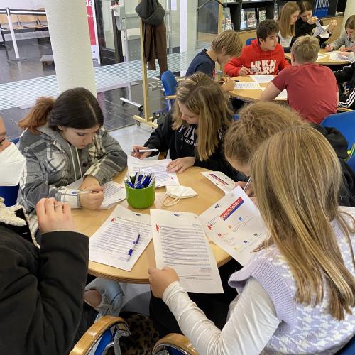 BIZ / AMS Besuch 4. Klasse November 2021