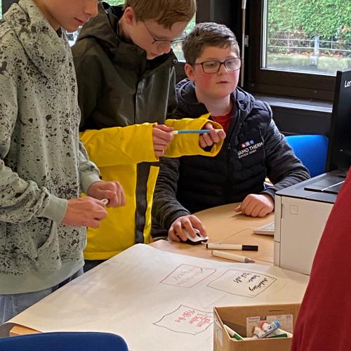 BIZ / AMS Besuch 4. Klasse November 2021