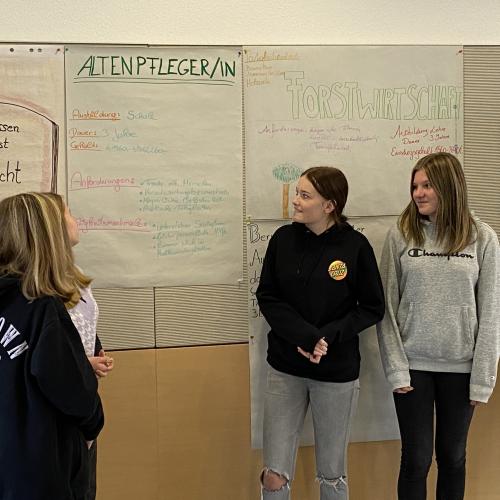 BIZ / AMS Besuch 4. Klasse November 2021