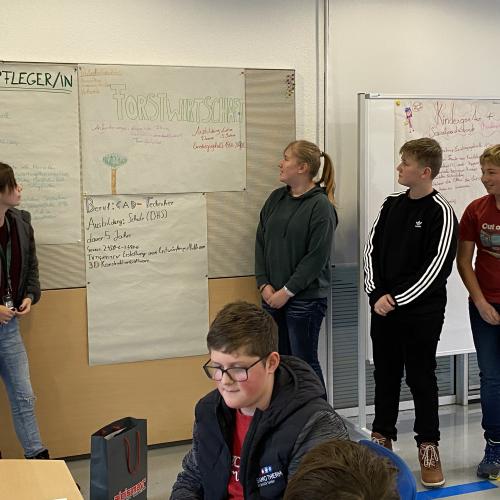 BIZ / AMS Besuch 4. Klasse November 2021