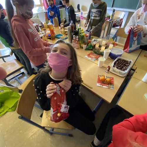 Weihnachtsfeier 1B 2021