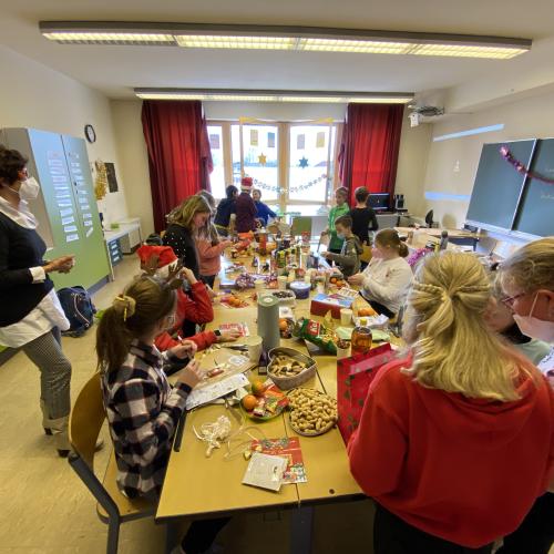 Weihnachtsfeier 1B 2021