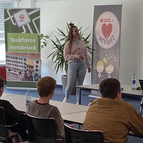 Besuch SPAR Zentrale in Wörgl 4.Klasse Juni 2022