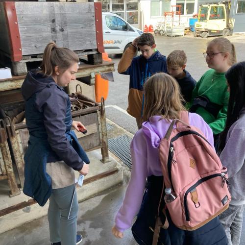 Besuch der Firma Riederbau in Schwoich