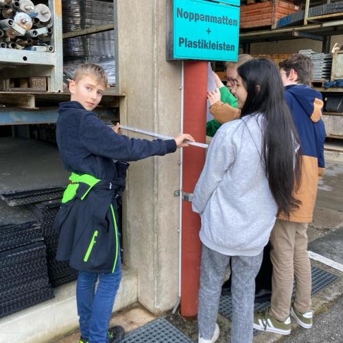 Besuch der Firma Riederbau in Schwoich