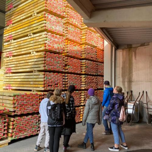 Besuch der Firma Riederbau in Schwoich