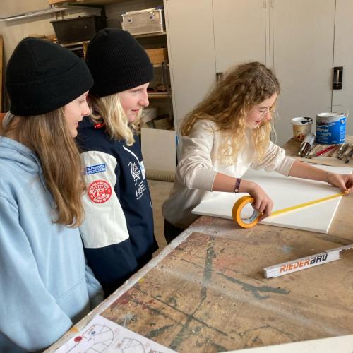 Besuch der Firma Riederbau in Schwoich