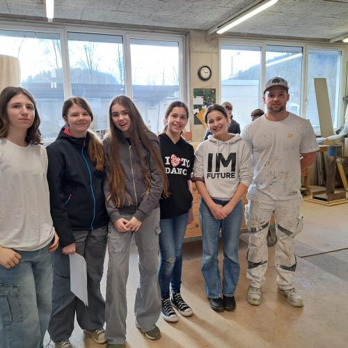 Besuch der Firma Riederbau in Schwoich