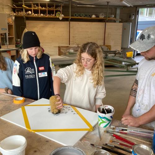Besuch der Firma Riederbau in Schwoich