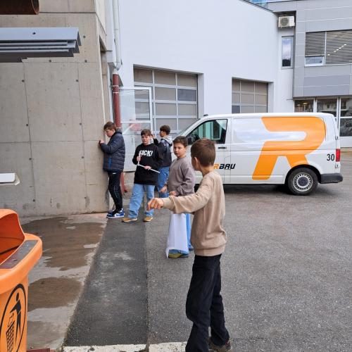 Besuch der Firma Riederbau in Schwoich