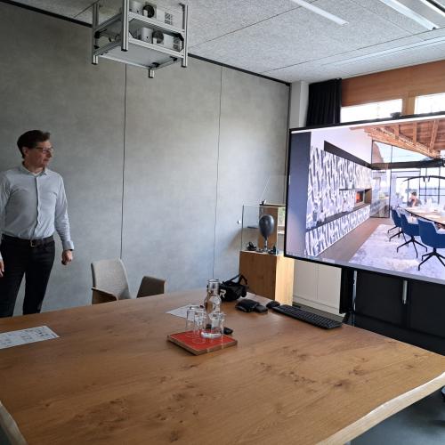 Besuch der Firma Riederbau in Schwoich