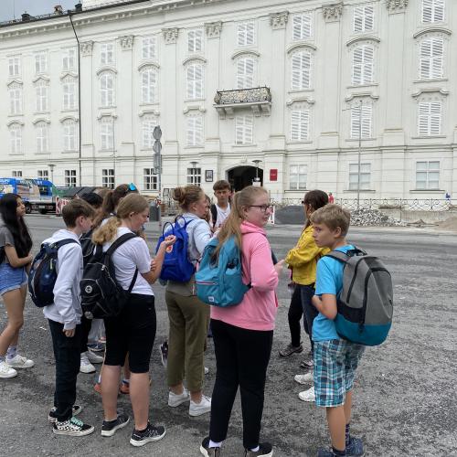 Innenstadt und Schloss Ambras in Innsbruck