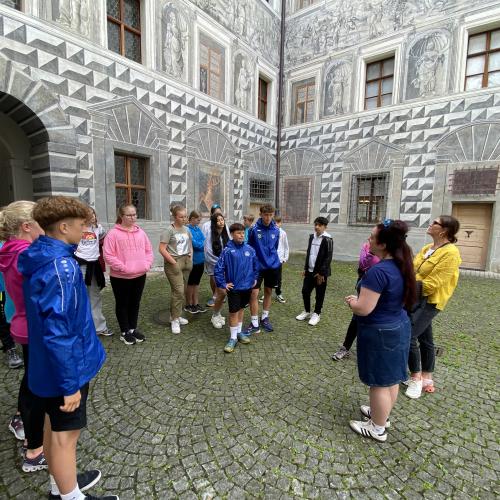 Innenstadt und Schloss Ambras in Innsbruck