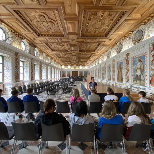 Innenstadt und Schloss Ambras in Innsbruck