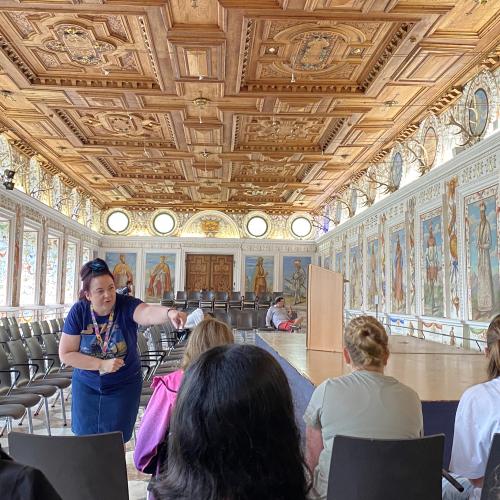 Innenstadt und Schloss Ambras in Innsbruck