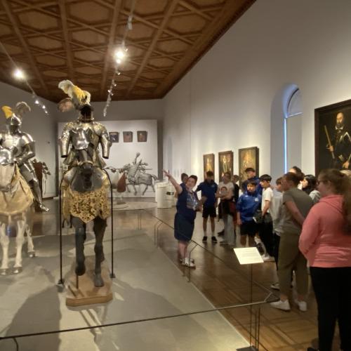 Innenstadt und Schloss Ambras in Innsbruck