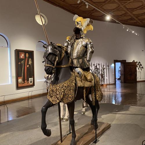 Innenstadt und Schloss Ambras in Innsbruck