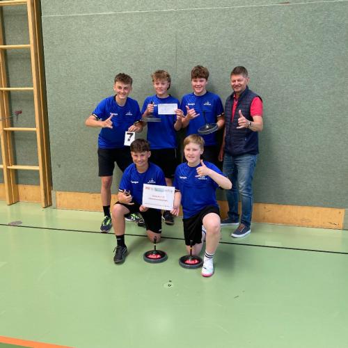Team mit Betreuer Otto Hirner