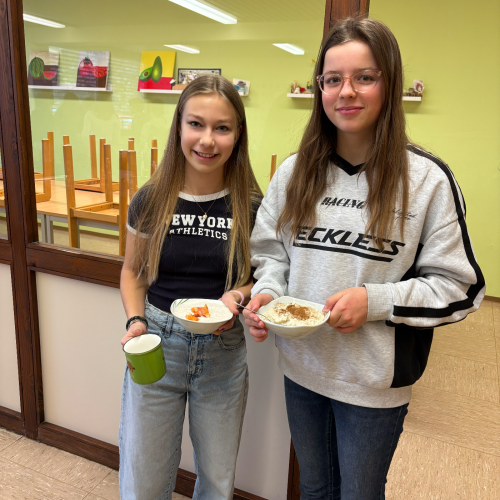 Projektwoche "Schlau frühstücken"