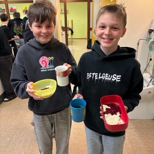 Projektwoche "Schlau frühstücken"